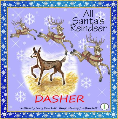 Spiral-bound All Santa's Reindeer-Dasher : Dasher Book