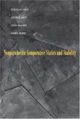 Nonparametric Comparative Statics and Stability... 0691006903 Book Cover