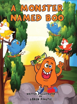 A Monster Named Boo - LARGE FORMAT EDITION B0DBSQ6J1Q Book Cover