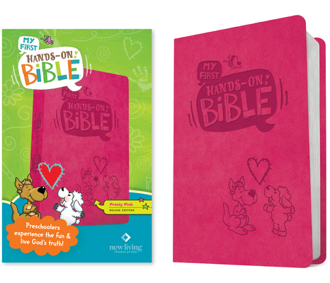 My First Hands-On Bible (Leatherlike, Pink) 1496406451 Book Cover