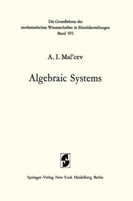 Algebraic Systems 3642653766 Book Cover