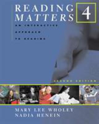 Reading Matters 4 061847515X Book Cover