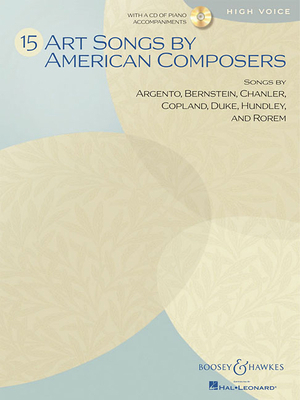 15 Art Songs by American Composers: High Voice,... 1458410455 Book Cover