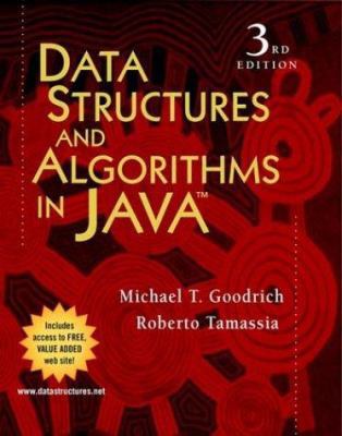 Data Structures and Algorithms in Java 0471469831 Book Cover