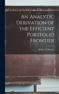 An Analytic Derivation of the Efficient Portfol... 1016738390 Book Cover