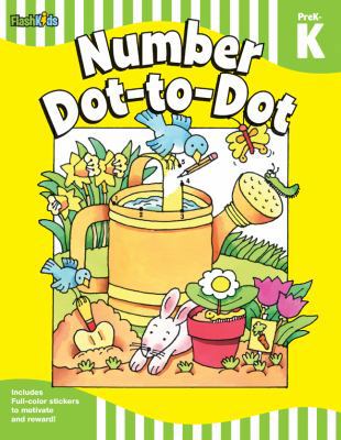 Number Dot-To-Dot: Grade Pre-K-K (Flash Skills) 1411434617 Book Cover