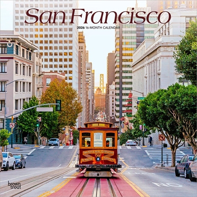 San Francisco 2026 12 X 24 Inch (Hanging) Month... B0DYL5GX21 Book Cover