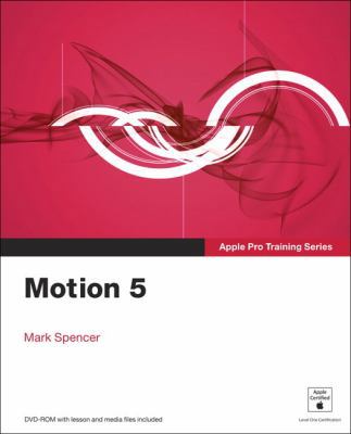Motion 5 (Apple Pro Training) 032177468X Book Cover