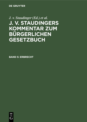 Erbrecht [German] 3112359054 Book Cover