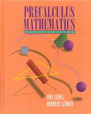 Precalculus Mathematics (5th Edition) 0131120956 Book Cover