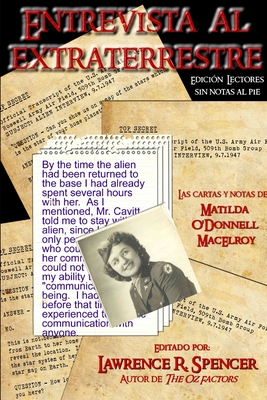 ENTREVISTA AL EXTRATERRESTRE (Sin las notas al ... 1105160483 Book Cover