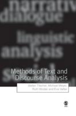 Methods of Text and Discourse Analysis: In Sear... 0761964827 Book Cover