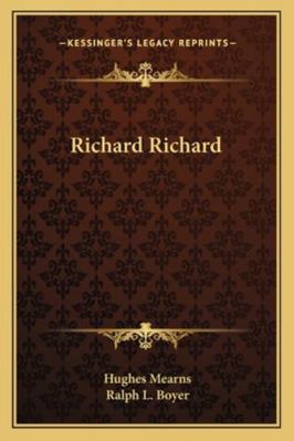 Richard Richard 1163299863 Book Cover