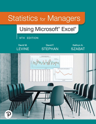 Statistics for Managers Using Microsoft Excel [... 0135969859 Book Cover