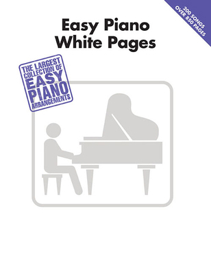 Easy Piano White Pages 1458425304 Book Cover