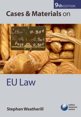 Cases and Materials on Eu Law 0199562253 Book Cover