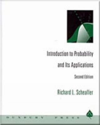 Introduction to Probability and Its Applications 0534237908 Book Cover