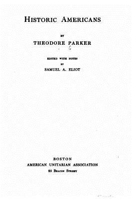 Historic Americans 153045218X Book Cover