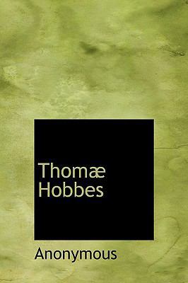 Thom Hobbes [Latin] 1115983296 Book Cover