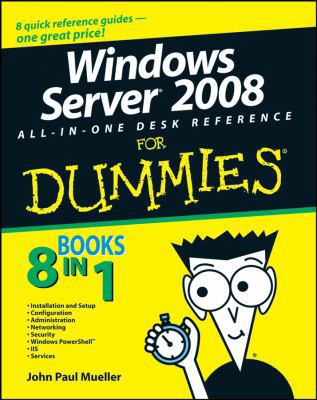 Windows Server 2008 All-In-One Desk Reference F... 0470180447 Book Cover