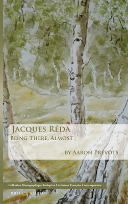 Jacques Réda: Being There, Almost 9004323651 Book Cover