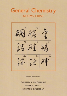 General Chemistry: Atoms First 1891389602 Book Cover