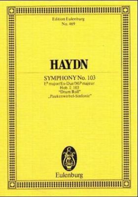 Haydn: Symphony No. 103, E-Flat, Hob. I:103 379576940X Book Cover