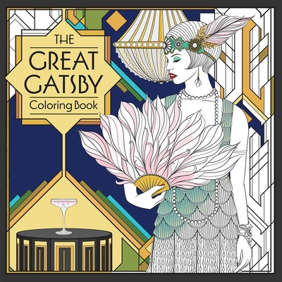 The Great Gatsby Coloring Book 1645174794 Book Cover
