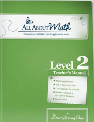 All about Math Level 2 Teacher's Manual 1959954172 Book Cover