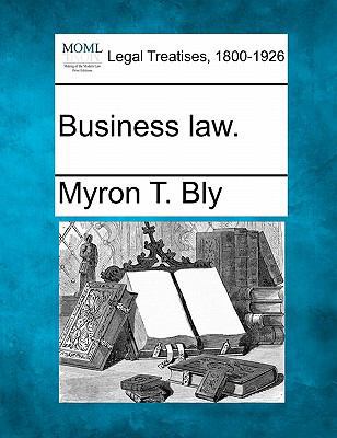 Business Law. 1240026102 Book Cover