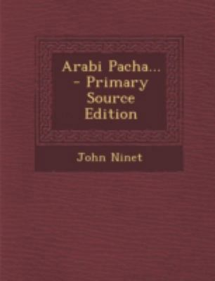 Arabi Pacha... [French] 1293469874 Book Cover