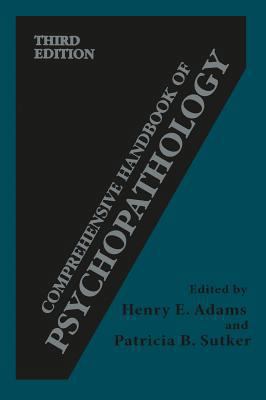 Comprehensive Handbook of Psychopathology 030646490x Book Cover