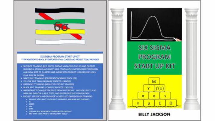 Paperback Six Sigma Start-Up Kit Book