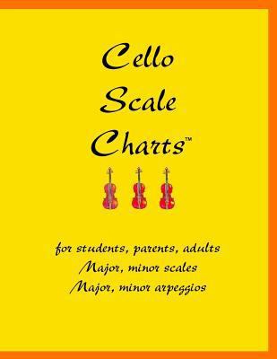 Cello Scale Charts: For students, parents, adul... 1546408185 Book Cover