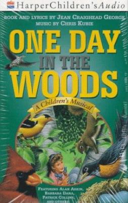 One Day in the Woods Audio 0694700843 Book Cover