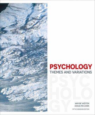 Psychology: Themes and Variations 0176721274 Book Cover