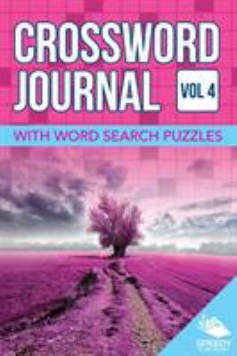 Crossword Journal Vol 4 with Word Search Puzzles 1682801713 Book Cover