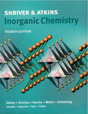 Inorganic Chemistry 0716748789 Book Cover