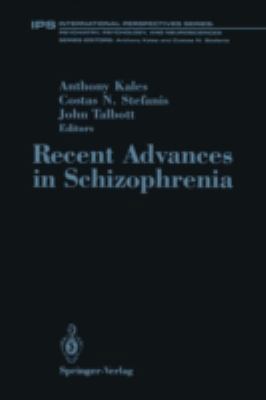Recent Advances in Schizophrenia 0387972218 Book Cover