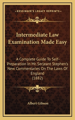 Intermediate Law Examination Made Easy: A Compl... 1165057018 Book Cover