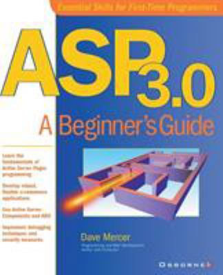 ASP 3.0: A Beginner's Guide 0072127414 Book Cover