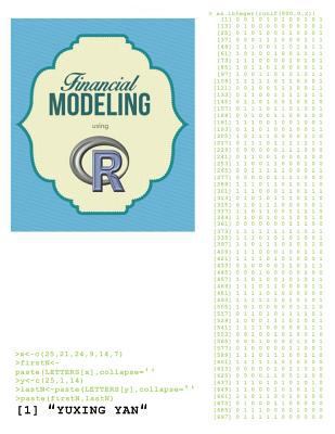 Paperback Financial Modeling using R Book