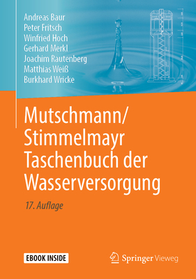Mutschmann/Stimmelmayr Taschenbuch Der Wasserve... [German] 3658232218 Book Cover
