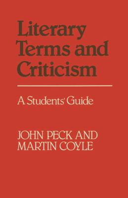 Literary Terms and Criticism: A Students' Guide 0333362713 Book Cover