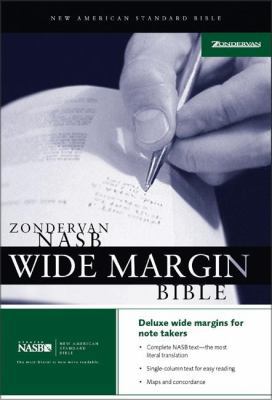 Zondervan NASB Wide Margin Bible 0310921848 Book Cover