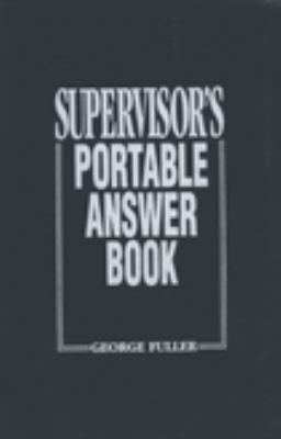 Supervisor's Portable Answer Book 0138766320 Book Cover