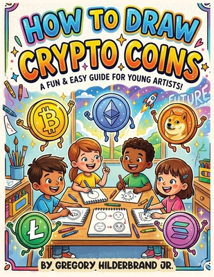 How to Draw Crypto Coins [Large Print] B0GZ8YP4RW Book Cover