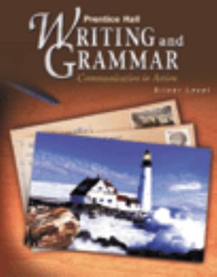 PH Writing and Grammar Student Edition Grade 8 [Large Print] 0130374938 Book Cover