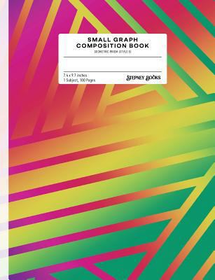 Small Graph Composition Book: Geometric Prism (... 1791571891 Book Cover