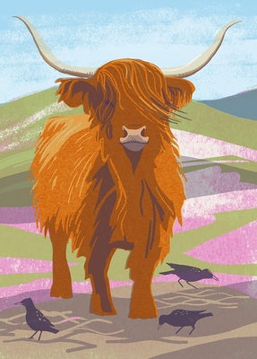 Nature Notebook: Highland Cow 1780278799 Book Cover